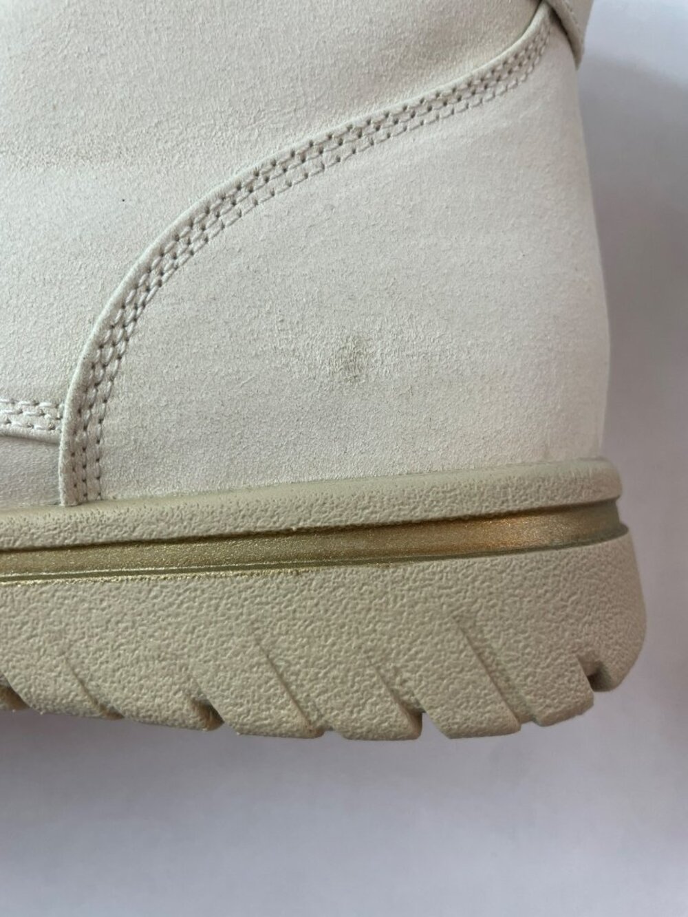 Cliffs by White Mountain Hearty Women's Combat boots White Sz 7M $65 DEFECT - Picture 11 of 12